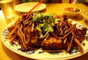 Oreilles de porc en coréen – délicieux savoureux