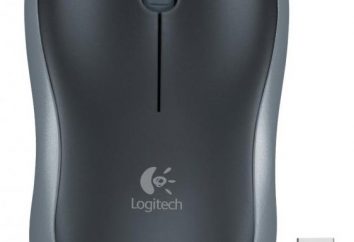 Mouse sem fio Logitech M185: características e comentários
