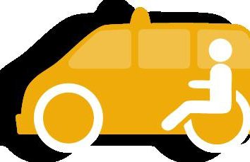 táxi Social, em São Petersburgo. taxi social a um preço acessível para as categorias privilegiadas de cidadãos