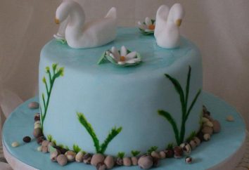 "Il lago dei cigni" – torta, che è diventato il miglior dessert
