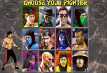 Passagem de "Mortal Kombat". personagens do jogo "Mortal Kombat"