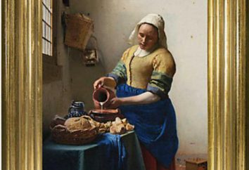 Bild von Vermeer "Milkmaid". Geschichte, Beschreibung