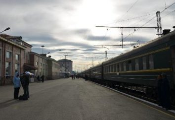 Wo die Zugroute Adler-Perm passiert