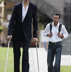 O homem mais longa do mundo. O que é isso?