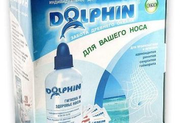 Préparation pour le lavage nasal "Dolphin". Comment se laver le nez « Dolphin »