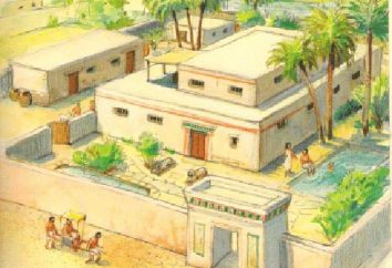 A vida de nobres no antigo Egito. As casas de dispositivos e responsabilidades nobres públicas