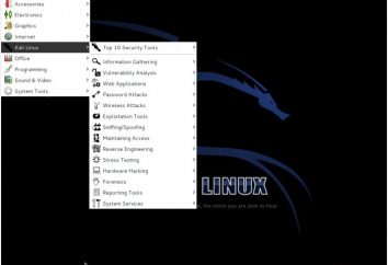 Kali Linux: istruzioni per l'uso, la revisione e il feedback