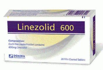 Antibiotique « linézolide »: mode d'emploi, homologues des prix, le formulaire de libération et commentaires