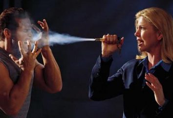 Lo spray al pepe: effetti del contatto con gli occhi, l'assistenza