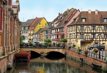 Vous voulez être au Moyen Age? Colmar (France), qui comptent parmi les sites admirées touristes vous aider!