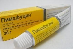 Medicamentos "Pimafutsin" (pomada, comprimidos, supositorios). abstracto
