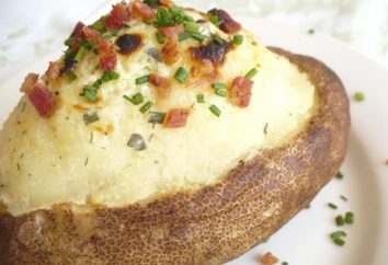 Alcune ricette, come le patate al cartoccio in forno