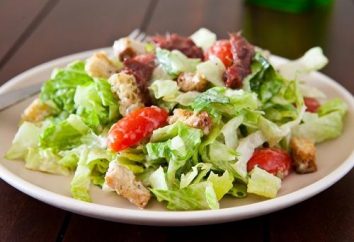 Comment préparer une salade César à la maison: deux recette simple