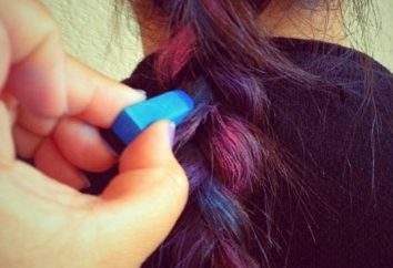 Crayon per i capelli – una nuova tendenza di moda in fili da colorare