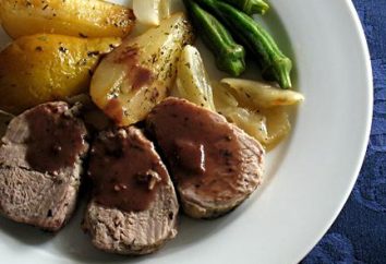 Carne cocida al horno con peras: un paso a paso receta