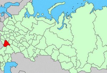 A população da cidade, a natureza ea área da região de Voronezh