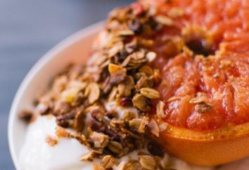 Pieczone grejpfrutowy: kilka receptury dietetyczne użyteczne deser