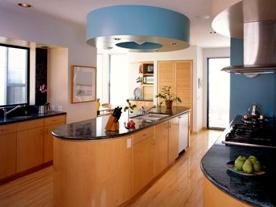 Como são modernos interiores de cozinha
