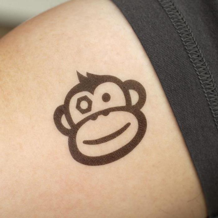 Significato Scimmia Tatuaggio