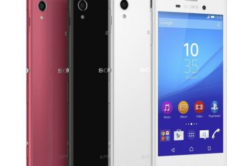 Smartphone Sony Xperia M4 do Aqua dupla: descrição, características e comentários