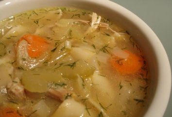 Zuppa di cavolo con cavolo fresco con pollo – primo piatto sostanzioso e saporito