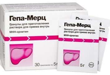 Il farmaco "GepaMerts": istruzioni per l'uso