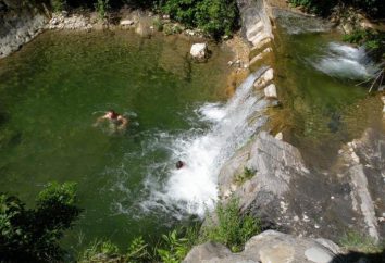 Janet – il fiume in Gelendzhik. Cascate sul fiume Janet
