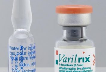 A vacina "Varilriks": instruções de utilização, eficácia, efeitos colaterais, comentários