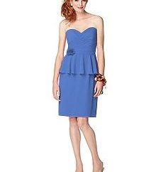 Cornflower roupa azul: escolher o vestido real