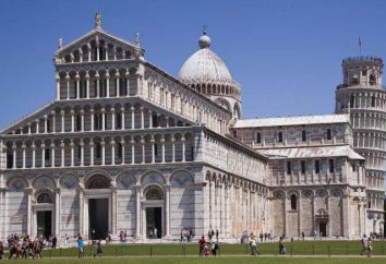 Pisa Cathedral: The Story of niepowtarzalnym stylu. Krzywa Wieża w Pizie i baptysterium
