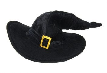 Imponująca kapelusz czarownicy: jak zrobić