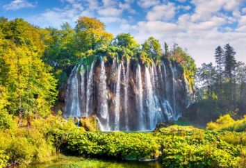 Die schönsten Wasserfälle der Welt: die Liste der Namen, die Natur und Zeugnisse