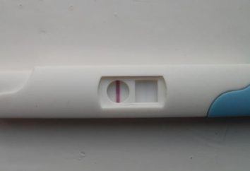 A gravidez é, eo teste é negativo. razões