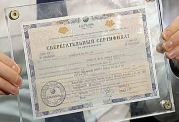 certificado de poupança Sberbank: interesse. certificados ao Sberbank