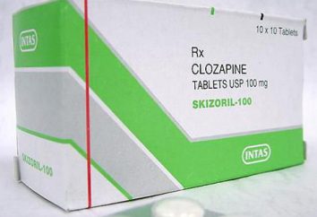 "clozapina": istruzioni per l'uso, analoghi, prezzo