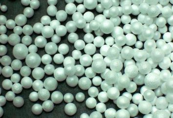 pelotas de isopor: aplicação e tecnologia de produção