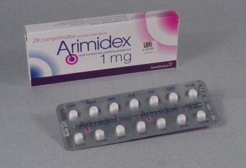'Arimidex' – instruções de uso e feedback