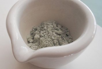 argilla blu: utilizzato in cosmesi e medicina