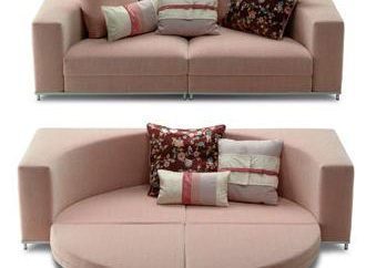 O mecanismo de transformação do sofá: Tipos