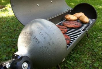 Barbecue dalla bombola del gas. Barbecue – foto, disegni