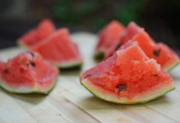 É possível congelar a melancia no inverno? polpa congelada de melancia: comentários