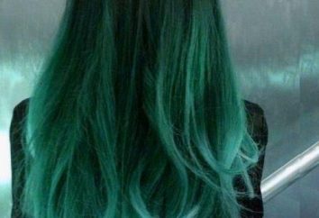 Malowanie zielone włosy: opinie