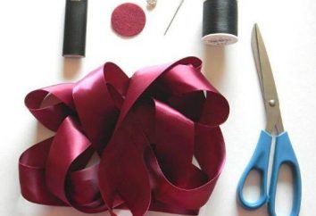Un artículo sobre cómo hacer las flores de cintas de raso
