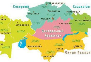 La République du Kazakhstan: les régions et leurs caractéristiques