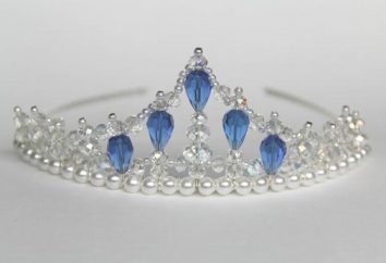 Korona z koralików – znakomity biżuterię dla księżniczki