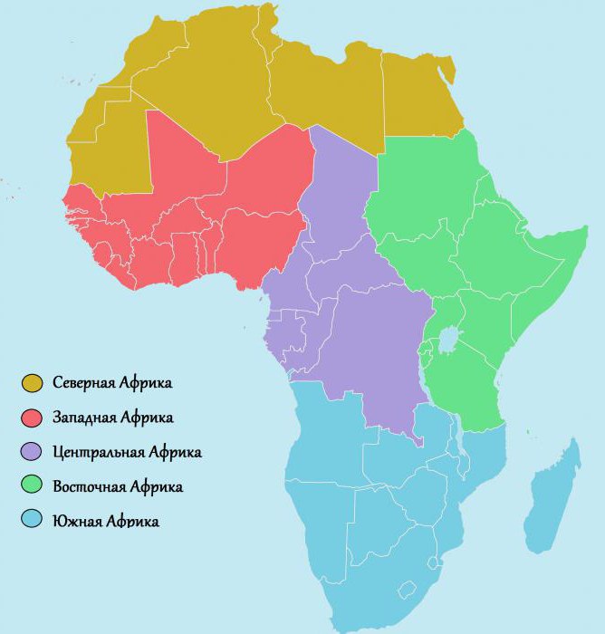 Regiones De África Estado Y La Ciudad 3632
