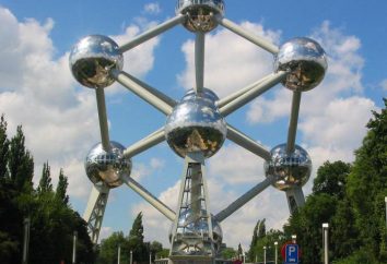 Atomium w Brukseli w Belgii: opis znaków. Inne atrakcje z kraju