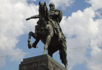 Yuriyu Dolgorukomu Monument w Moskwie. Pomnik Yuriyu Dolgorukomu w Kostroma