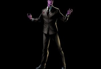 "Marvel" gente de color púrpura. naturaleza del personaje