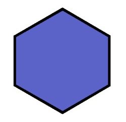 hexagone régulier: ce qu'il était intéressé, et comment le construire